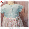 Boutique remake flower printed toddler dress